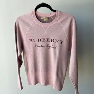 New Pink Burberry Sweater (best offer)